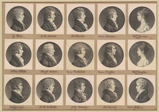 Saint-Mémin Collection of Portraits, Group 42