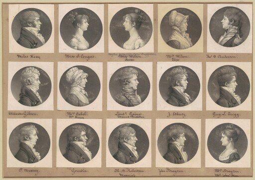 Saint-Mémin Collection of Portraits, Group 44