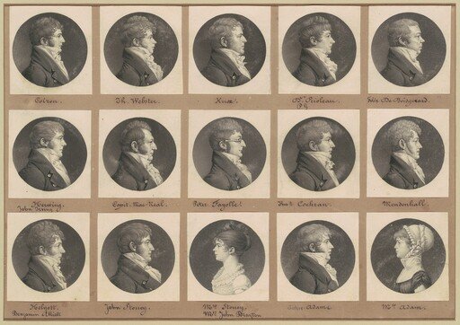 Saint-Mémin Collection of Portraits, Group 47