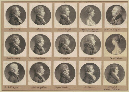 Saint-Mémin Collection of Portraits, Group 49