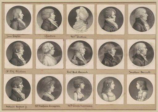 Saint-Mémin Collection of Portraits, Group 52