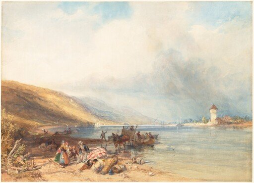 Oberlahnstein on the Rhine