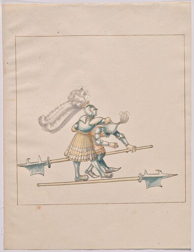 Foot Combat with Halberds
