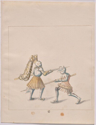 Foot Combat with Halberds