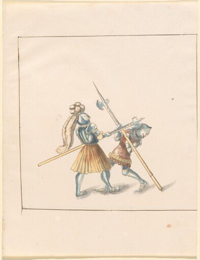 Foot Combat with Halberds