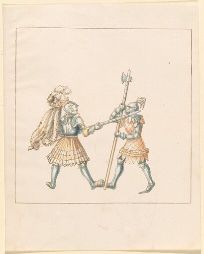 Foot Combat with Halberds