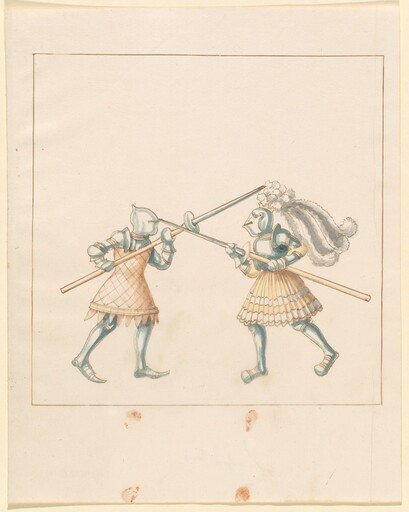 Foot Combat with Awl Pikes