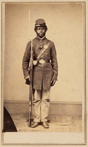 “Christopher Anderson, Priv. Co. F. 108 U.S.C.T.”