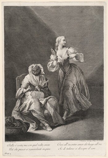 Harlequin as Lacemaker