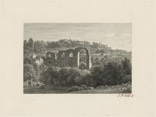 The Capuchin Monastery, above the Villa of the Emperor