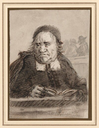Head Study of a Preacher