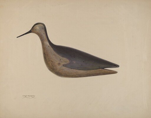 Wooden Decoy