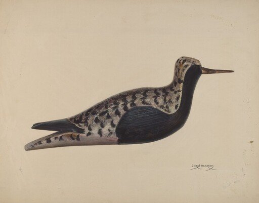 Wooden Decoy