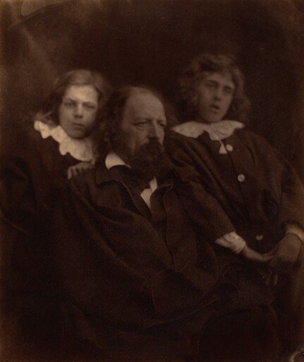 Alfred Tennyson with his Sons