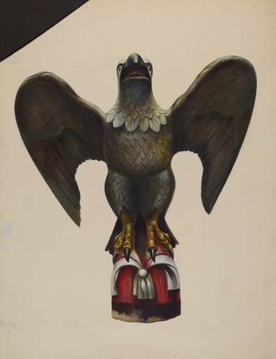 Pilot House Figure (Eagle)