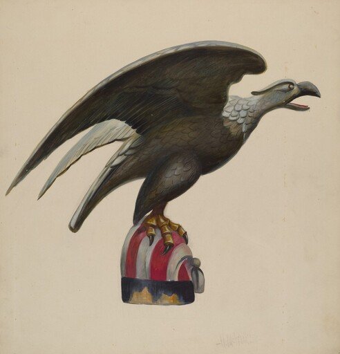 Pilot House Figure (Eagle)