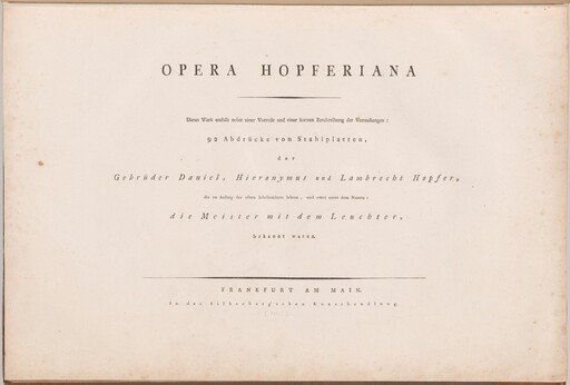 Opera Hopferiana