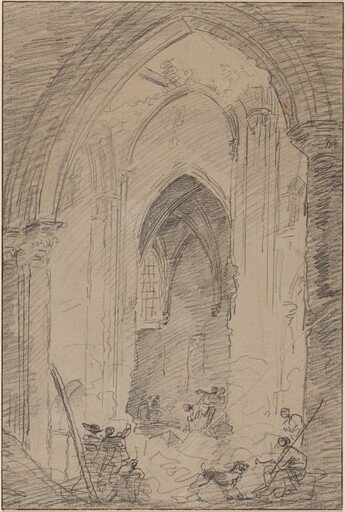Ruins of the Church of the Saints-Innocents, Paris