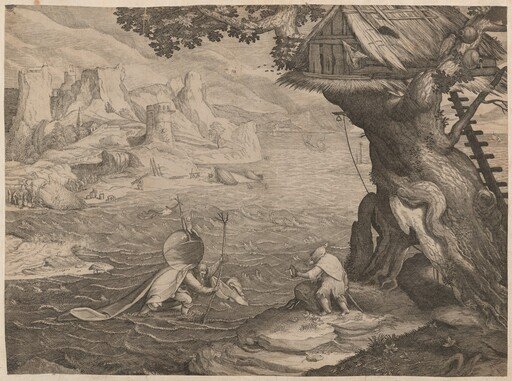 Saint Christopher with the Christ Child