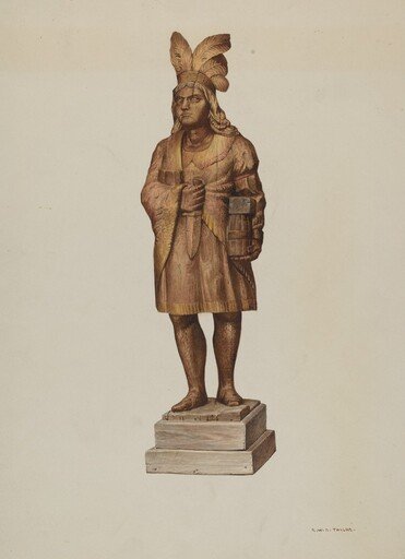 Wooden Indian