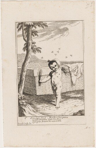Bertoldino Whipping Himself to Kill Flies