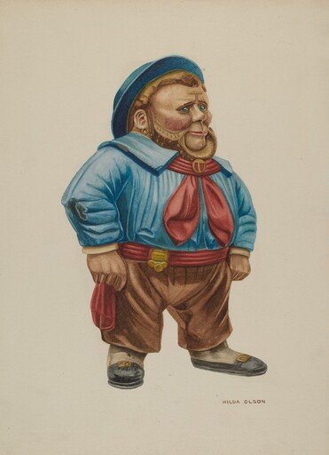 Cigar Store Figure "Sailor"