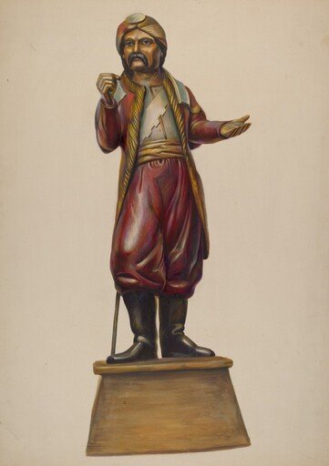Cigar Store Figure