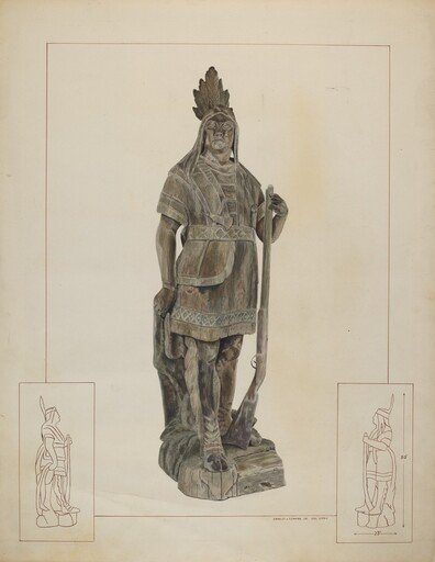 Wooden Indian Chief