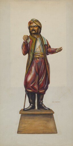 Cigar Store Figure