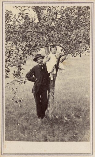 Captain Alfred Ransom and Child