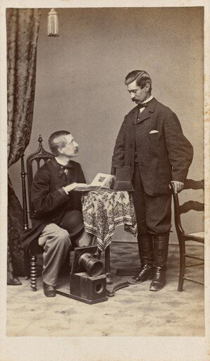Portrait of Two Men