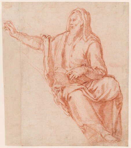Jeremiah (Design for a Lunette)