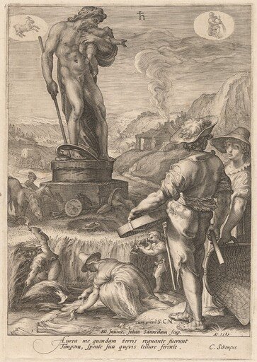 Saturn Presiding Over Agriculture