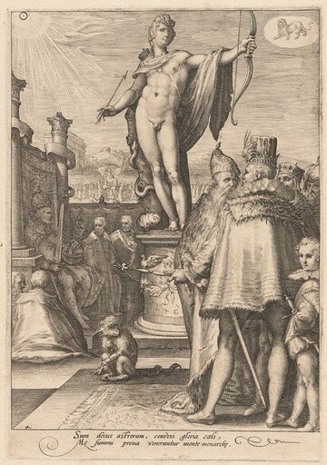Apollo Presiding Over the Arts of Government