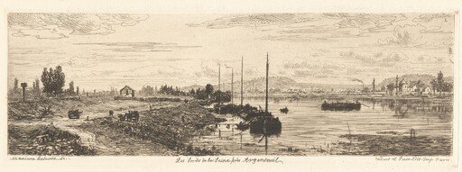 Les Bords de la Seine près Argenteuil (The Banks of the Seine by Argenteuil)