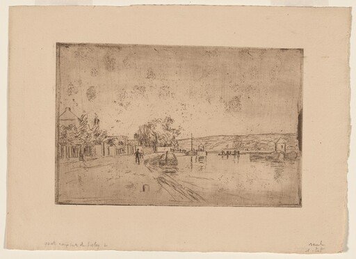 On the Banks of the Loing: The Canal Bank