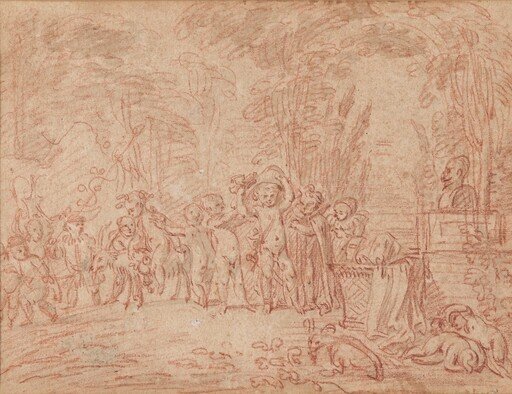 Children Parodying a Triumph of Bacchus
