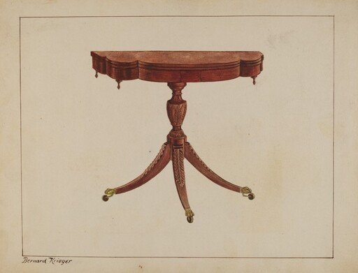 Table (Pedestal)