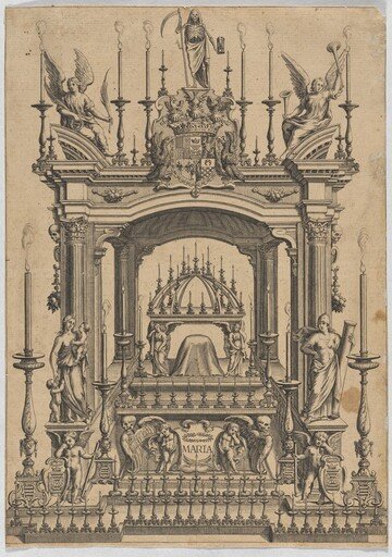 Catafalque for an Unknown Woman Named Maria