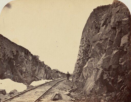 Plate 1. Carmichael's Cut, Granite Canon