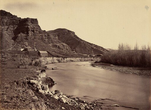 Plate 35. Echo City, Looking Up Weber River