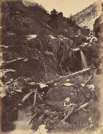 Plate 46. City Creek Canon, near City Creek Falls