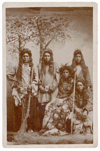 Members of Chief Pocatello’s Band, Northwestern Shoshone