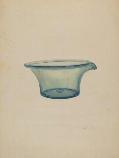 Glass Milk Pan
