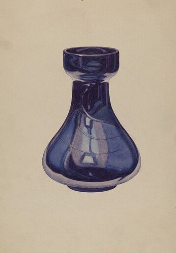 Cobalt Vase
