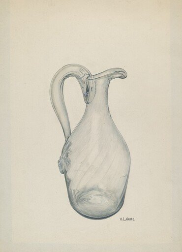 Clear Glass Cruet