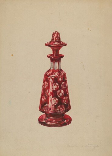 Glass Perfume Bottle