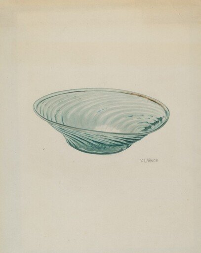 Flat Glass Bowl