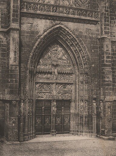 Porch of St. Laurent's Church, Nuremberg