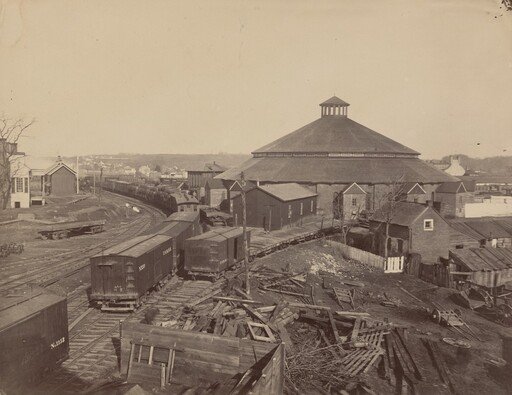 Alexandria Yard, Looking West, Virginia